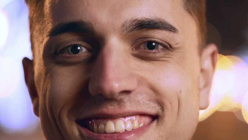 But the second part is that I'm now looking who this man is