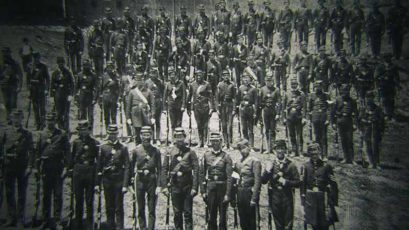 But the south had an almost invisible army