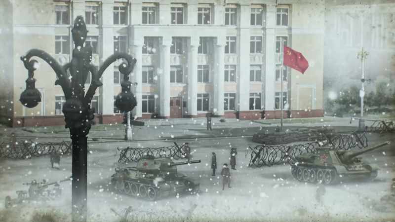 But the Soviet Union was under siege by the Germans