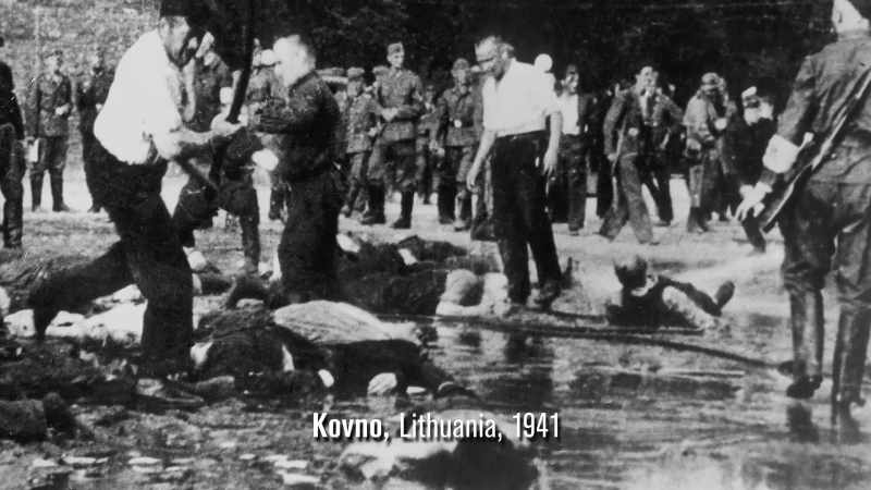 But the step from mass murder to genocide