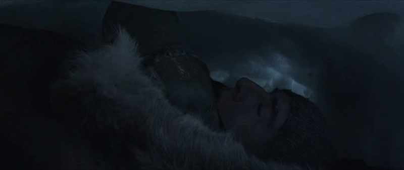 But the temperature dropped during the night