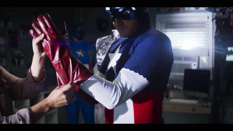 But the whole idea behind a superhero is just
