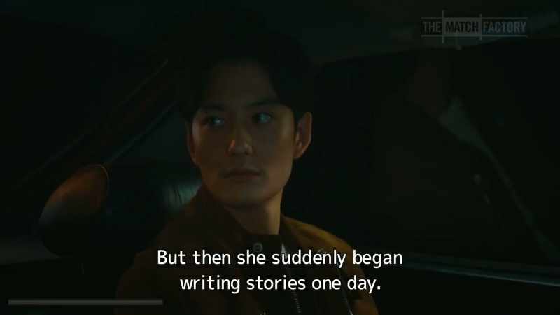 But then she suddenly began writing stories one day