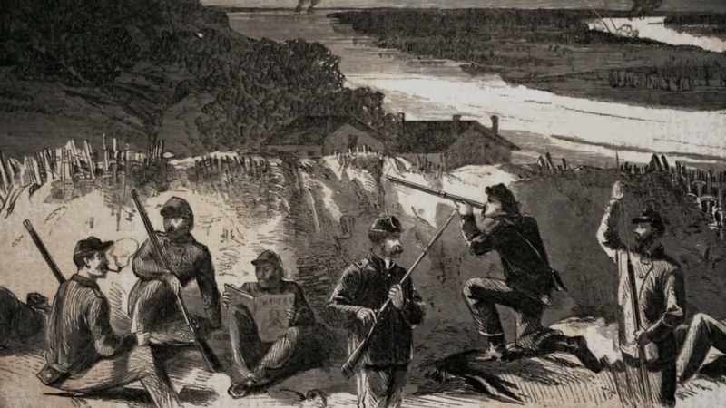 But if there is a way he can beat the Confederate army