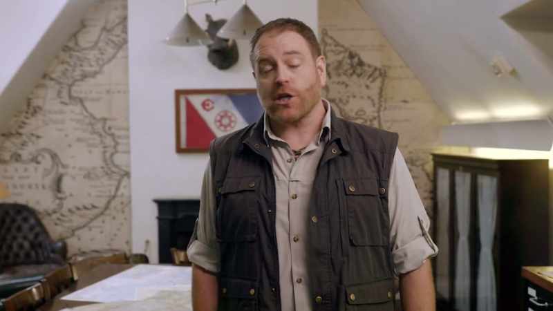 But there was another explorer, archaeologist