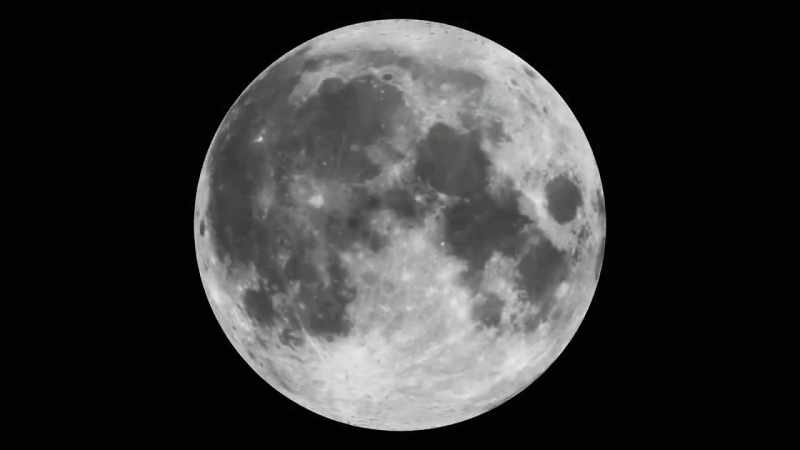 But there is no atmosphere on the Moon