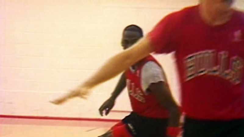But there was one day at practice, he got upset