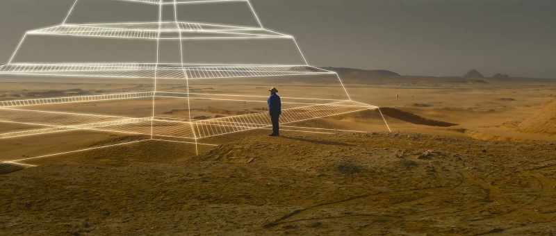 But there is one early pyramid that's never been found