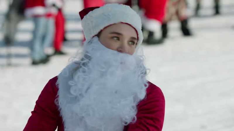 But we thought that you were gonna fall off the sled