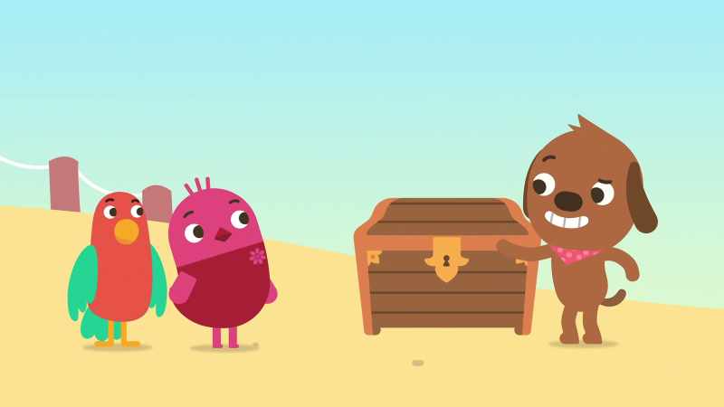 But this time, there will be treasure inside that chest