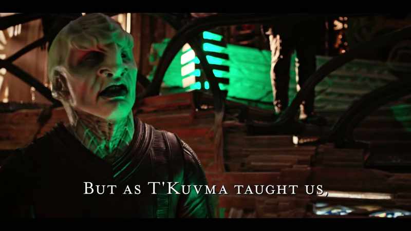 But as T'Kuvma taught us