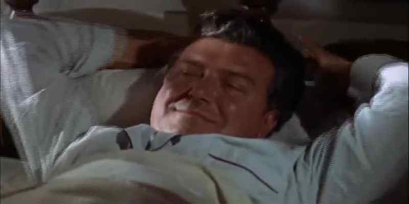 BUT TONIGHT FOR SOME REASON, THE MAN STAYED AWAKE