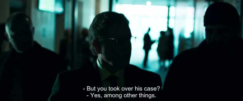 But you took over his case? - Yes, among other things