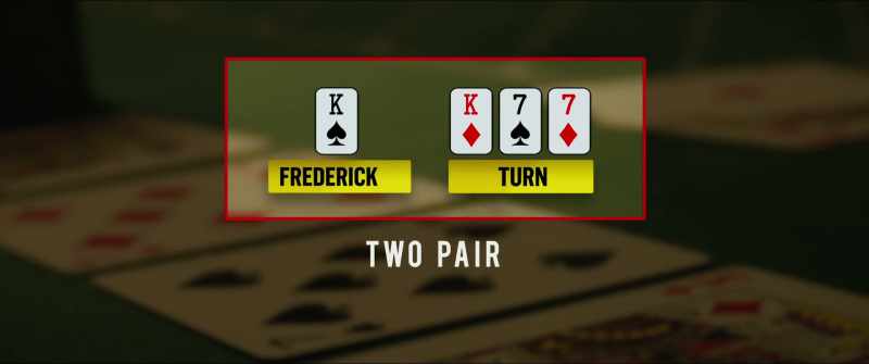 But two pair is nothing next to a full house