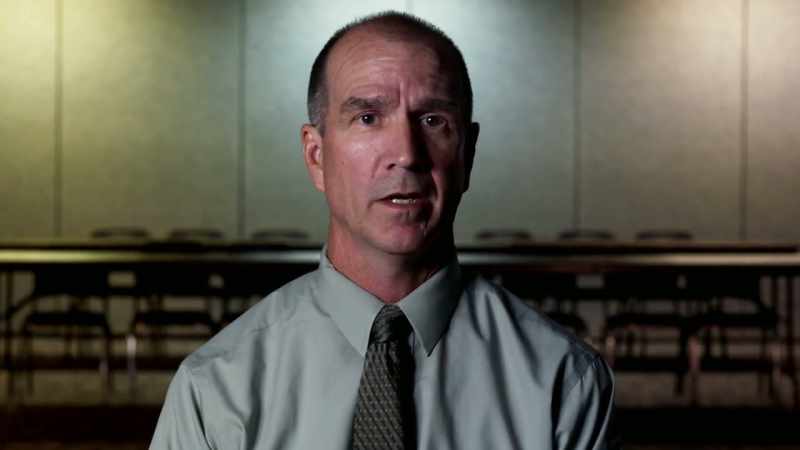 But, uh, in the post-test interview interrogation