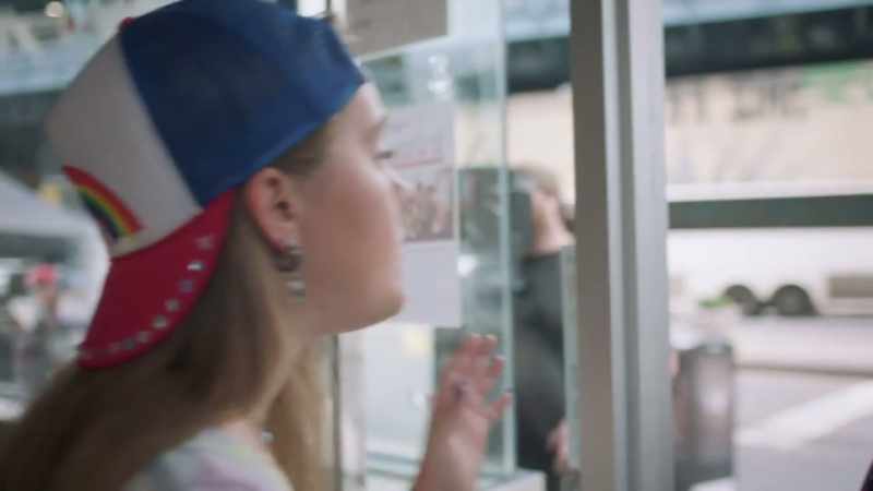 But wait, hold on, let me just get a bubble tea really fast