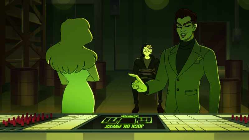 But we're going to kill you instead. And make you watch your friends die first