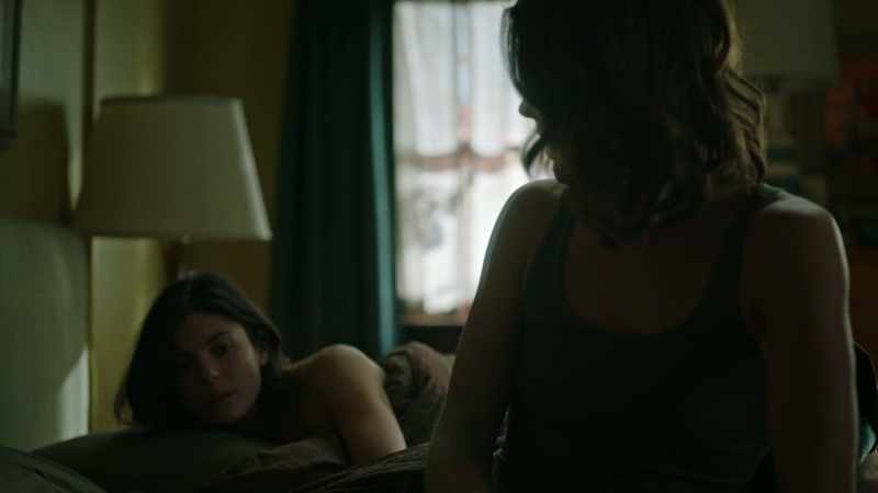 But we're in your bed, and I'm naked