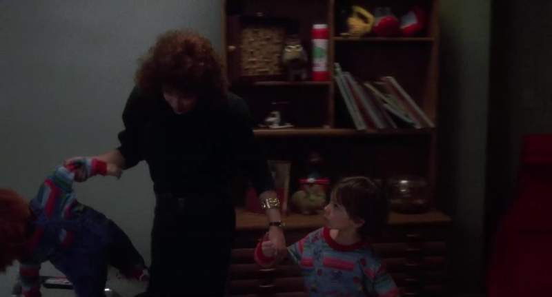 But what did I do You know what I'm talking aboutTurning the TV on and putting Chucky in front of itwhen I told you it was time to go to bedI didn't do that Oh no What did Chucky doWalk into the