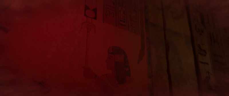But why put this fresco in Hatshepsut's temple?