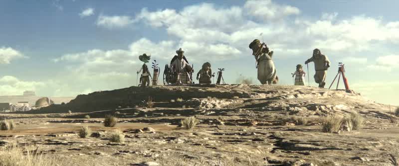 But why would anyone dump water in the blooming desert?