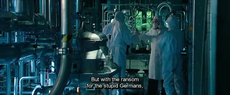 But with the ransom for the stupid Germans