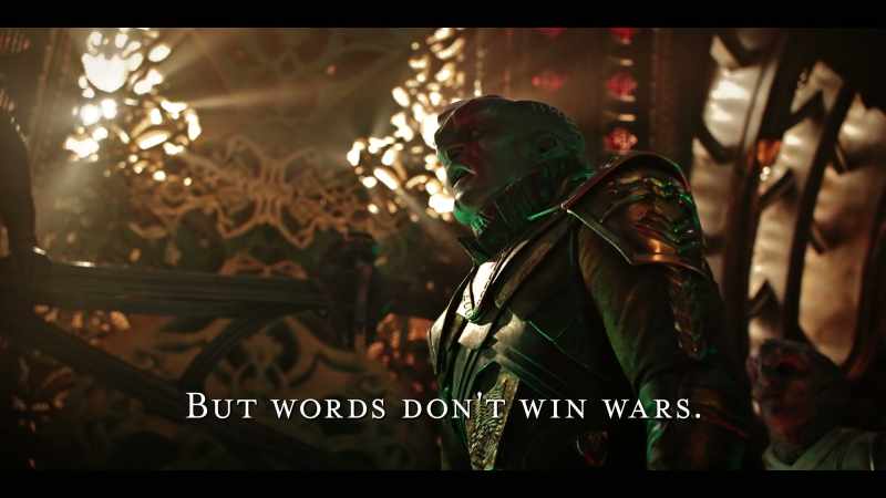 But words don't win wars