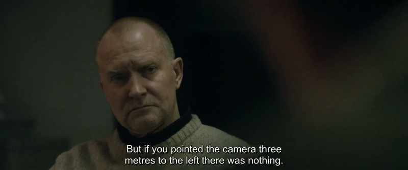 But if you pointed the camera three metres to the left there was nothing