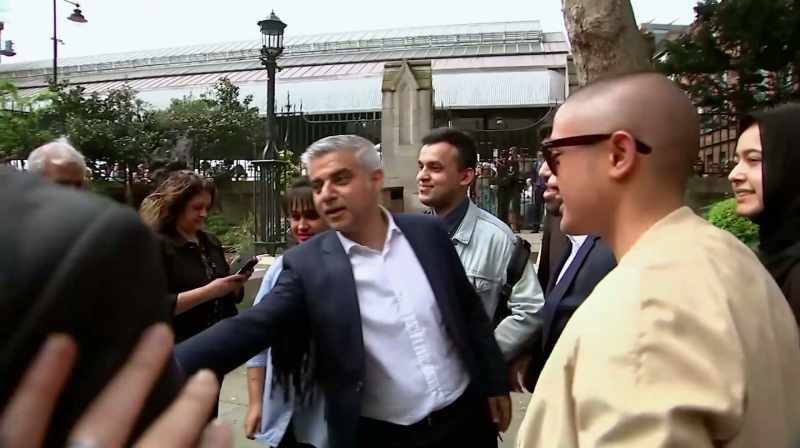 But you had Sadiq Khan