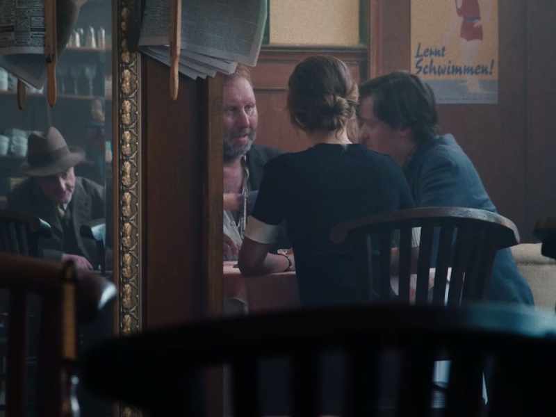 But you'll get into trouble. - Rubbish. Here, the menu
