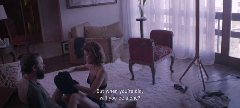 But when you're old, are you gonna be alone?