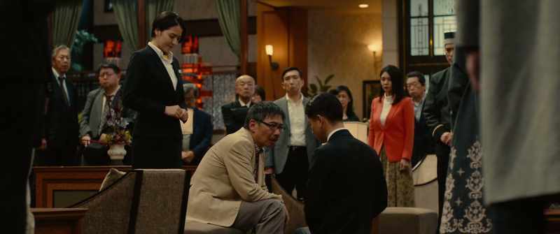 But you've become a first-class hotel staff