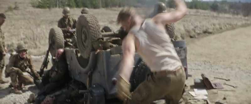 [BUTCHIE GRUNTING]