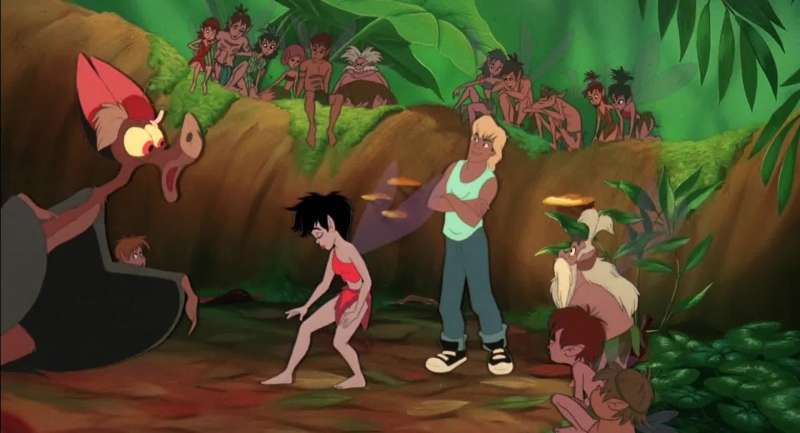 Butjust think humans back in the forest
