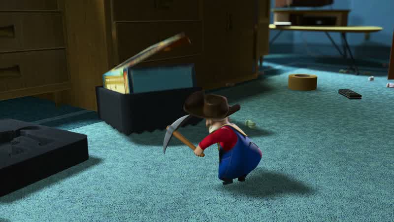 Buzz Help Buzz GuysIt's too late Woody That silly Buzz Lightweight can't help youHis name is Buzz LightyearWhatever I've always hated those upstart space toys