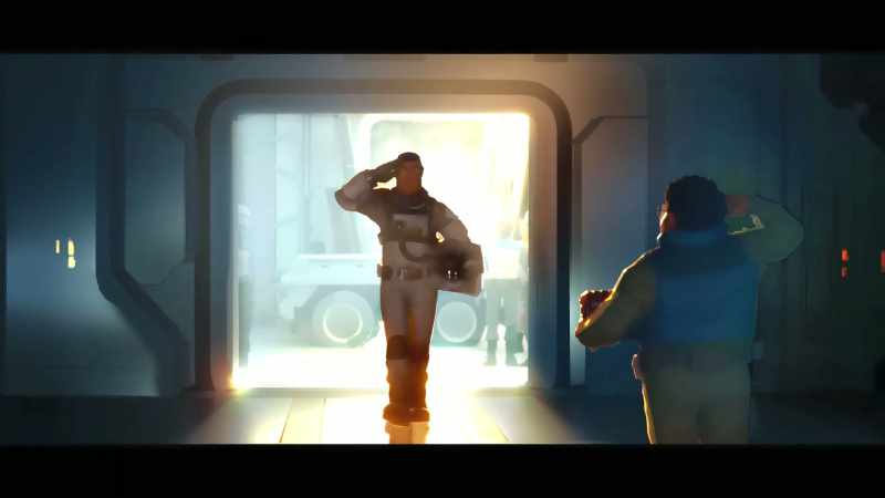 Buzz in this film is a Space Ranger