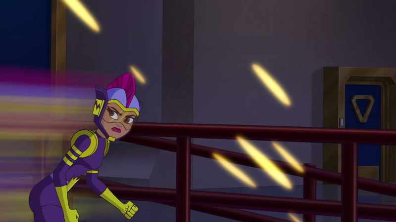 (BUZZING) -(GRUNTS)