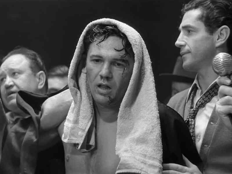 By a knockout, the winner
