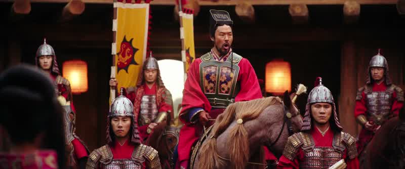 By edict of His Imperial Majestythe Son of Heavenevery family must contribute one man to fight