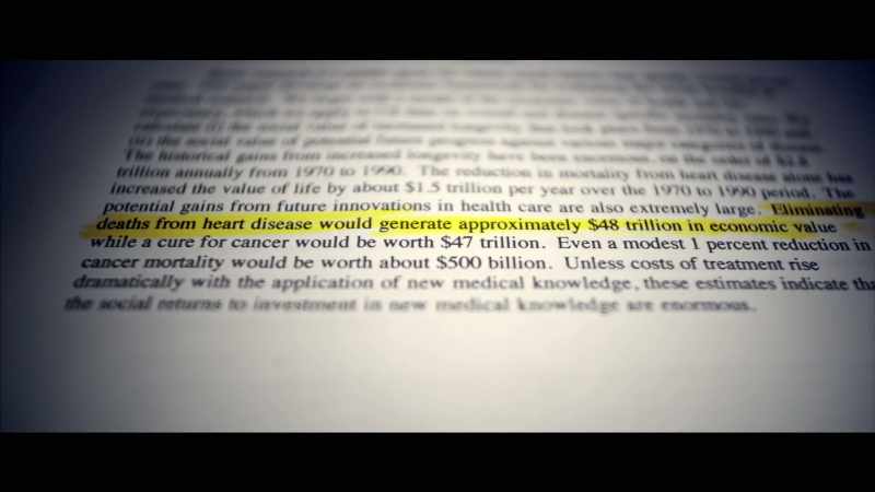 By getting rid of heart disease alone