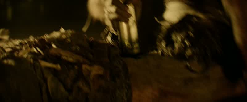 By iron and fire!