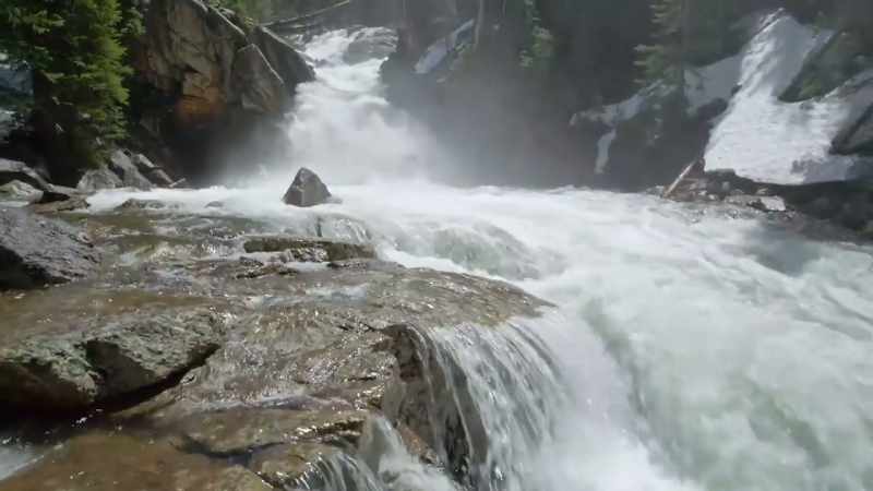 By may, streams begin to swell