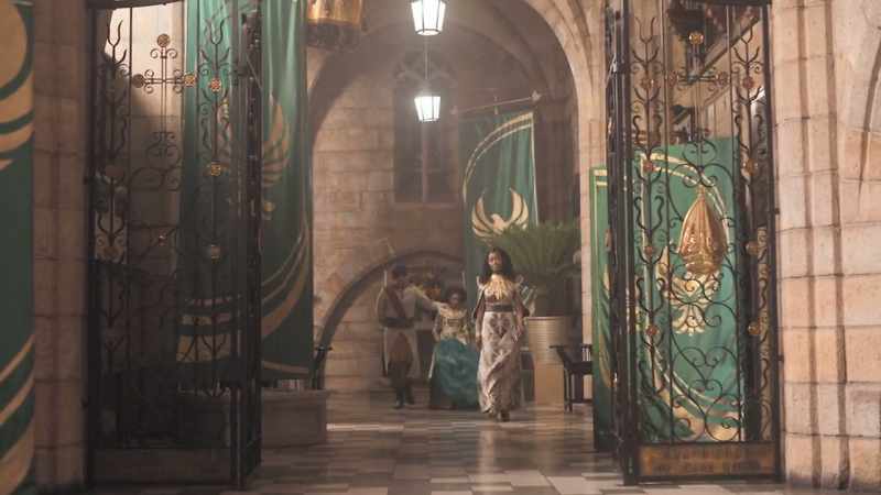 By royal decree, the queen can wear pants