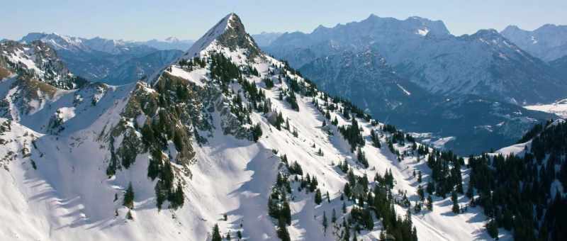 by the mountains that are present on Earth