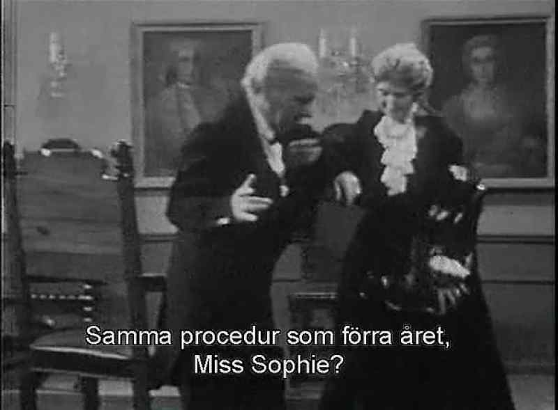 By the way same procedure as last year Miss Sophie
