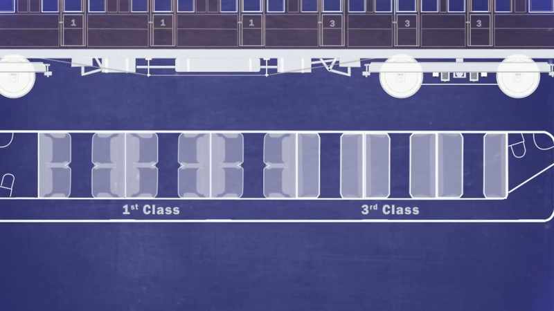 By this time second class had been mostly edged out