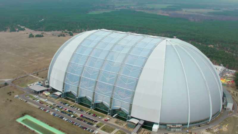 By volume, it's the third largest building on Earth