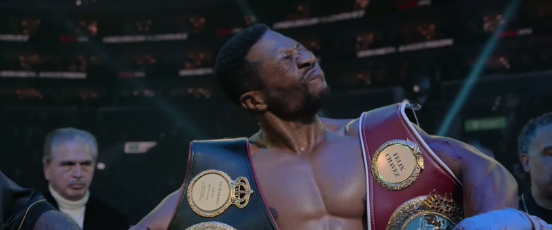 By way of spectacular knockout