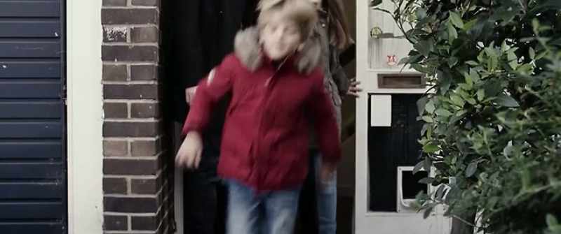Bye. Be good for your dad