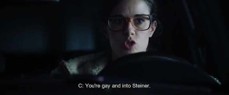 C: You're gay and into Steiner